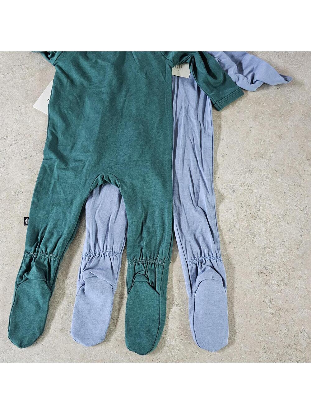 Kyte Baby Baby 3-6 Months Footed Zip Sleepers Lot of 2 NEW
